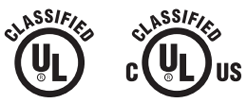 marchio certificazione UL Classification Mark